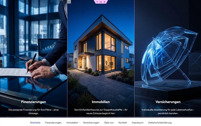 Nachher: neue Website von Ewald Madl Immobilien